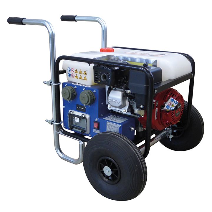 Emergency power generator with carriage (3 kVA)